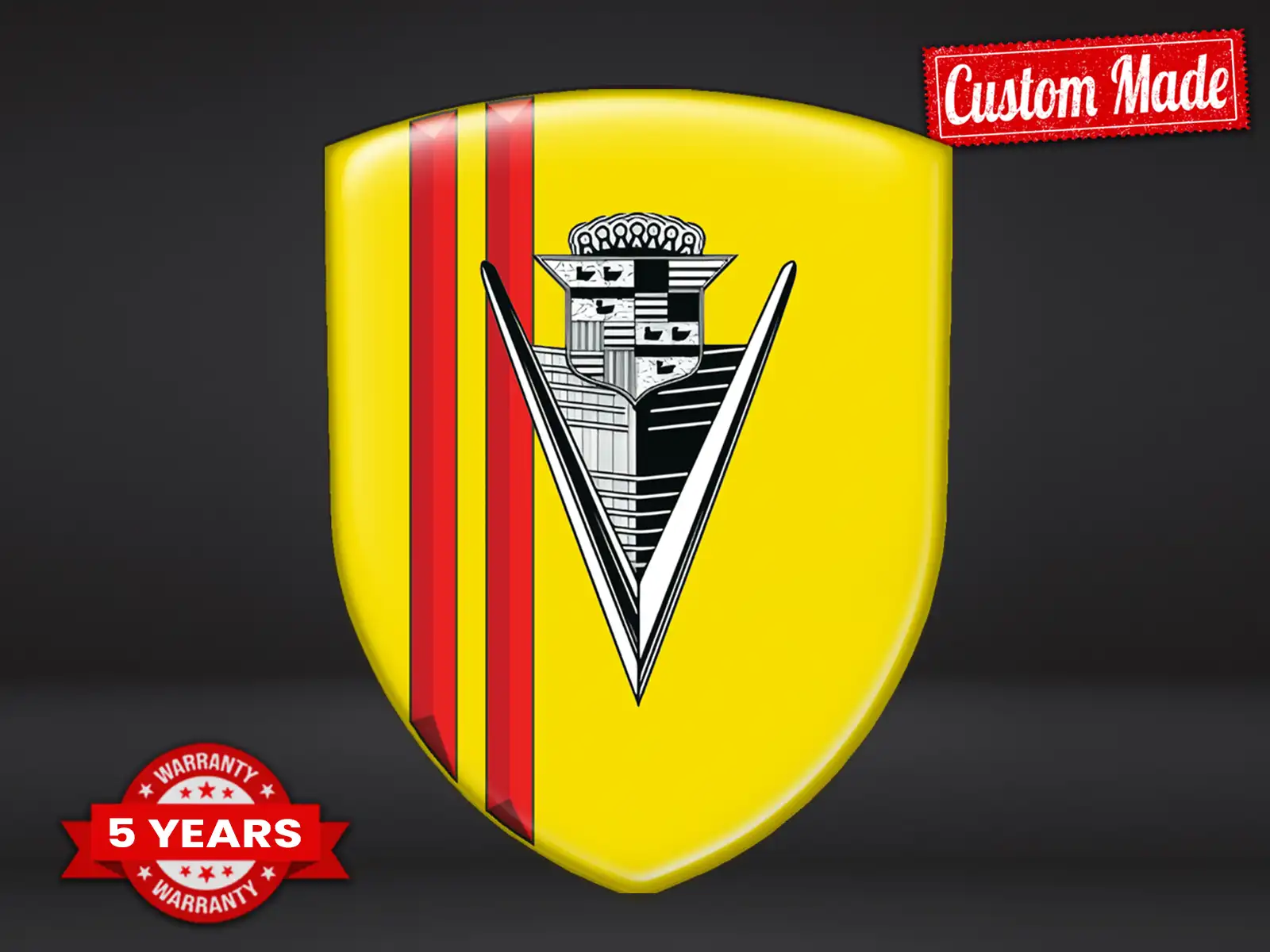 Cadillac Adesivi Lettere Auto Max Resistenti Attuali Pro